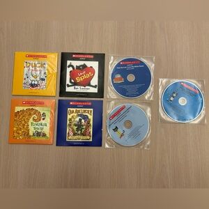 Scholastic Audio Children's Books (set of 7)